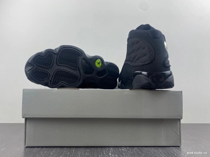 Black Retro Air Cat 414571-011 Jordan 13 0627